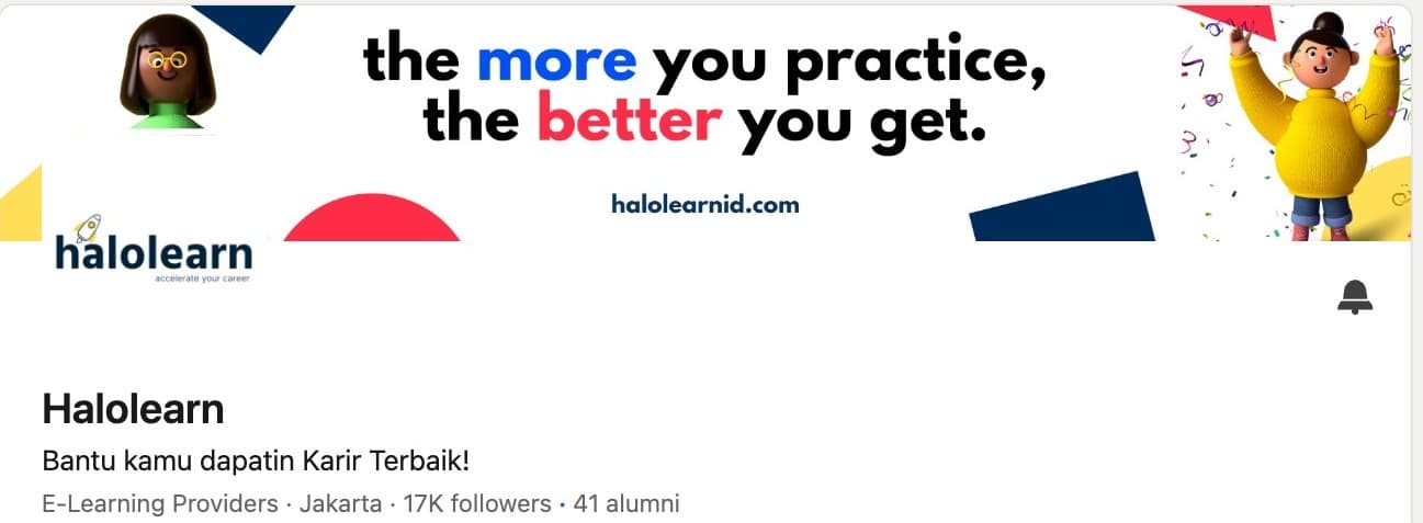 Company Page LinkedIn Halolearn
